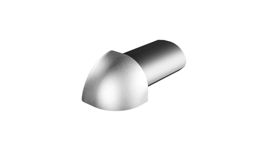 F51 - Eckstück Vollmaterial für PF50 Edelstahl