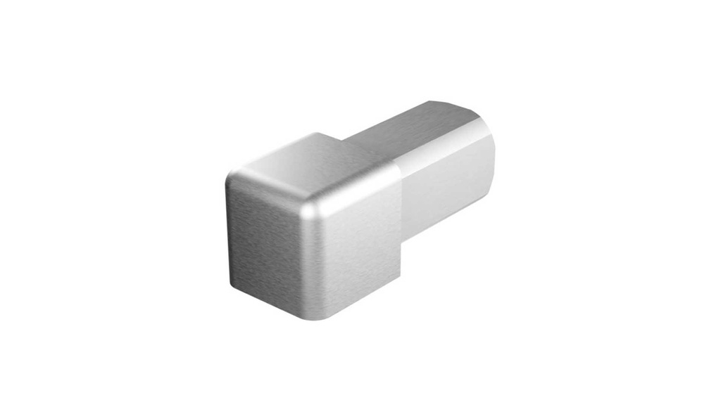 F41 - Eckstück Vollmaterial für PV40 Edelstahl