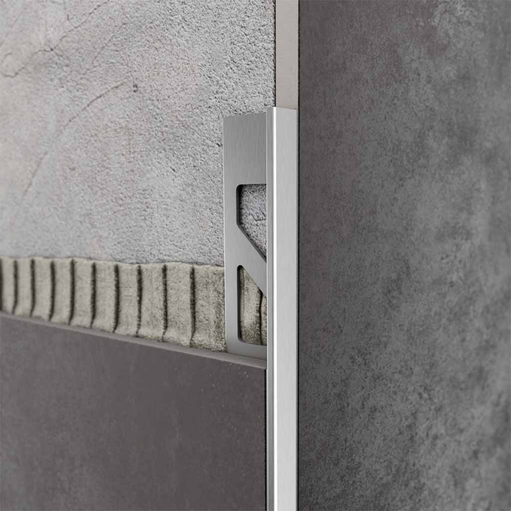 PL10 - Winkelabschlussprofil Aluminium